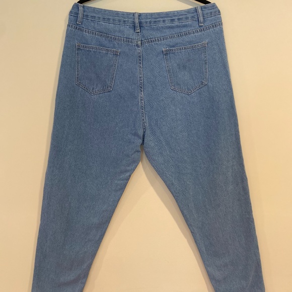 Multi Colored Bleached Jeans - Picture 2 of 2